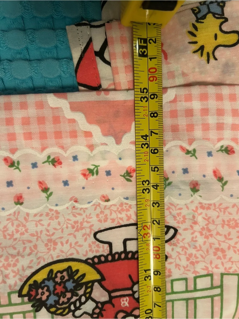 Snoopy & Belle Vintage Pink Kids Curtains